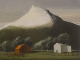 At the Foot of the Moutain, 2017, 175x170 cm, oil on canvas*