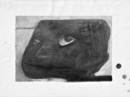 The Head, 30x21 cm, pencil on paper, 2020